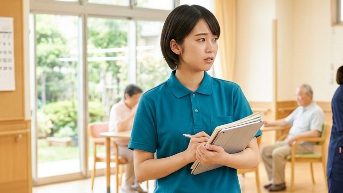 介護スタッフの教育場面